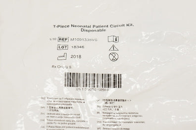 CareFusion M1091335VS T-Piece Neonatal Patient Circuit Kit